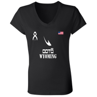 Thumbnail for OOTO - WYOMING - B6005 Ladies' Jersey V-Neck T-Shirt - 6 COLORS -