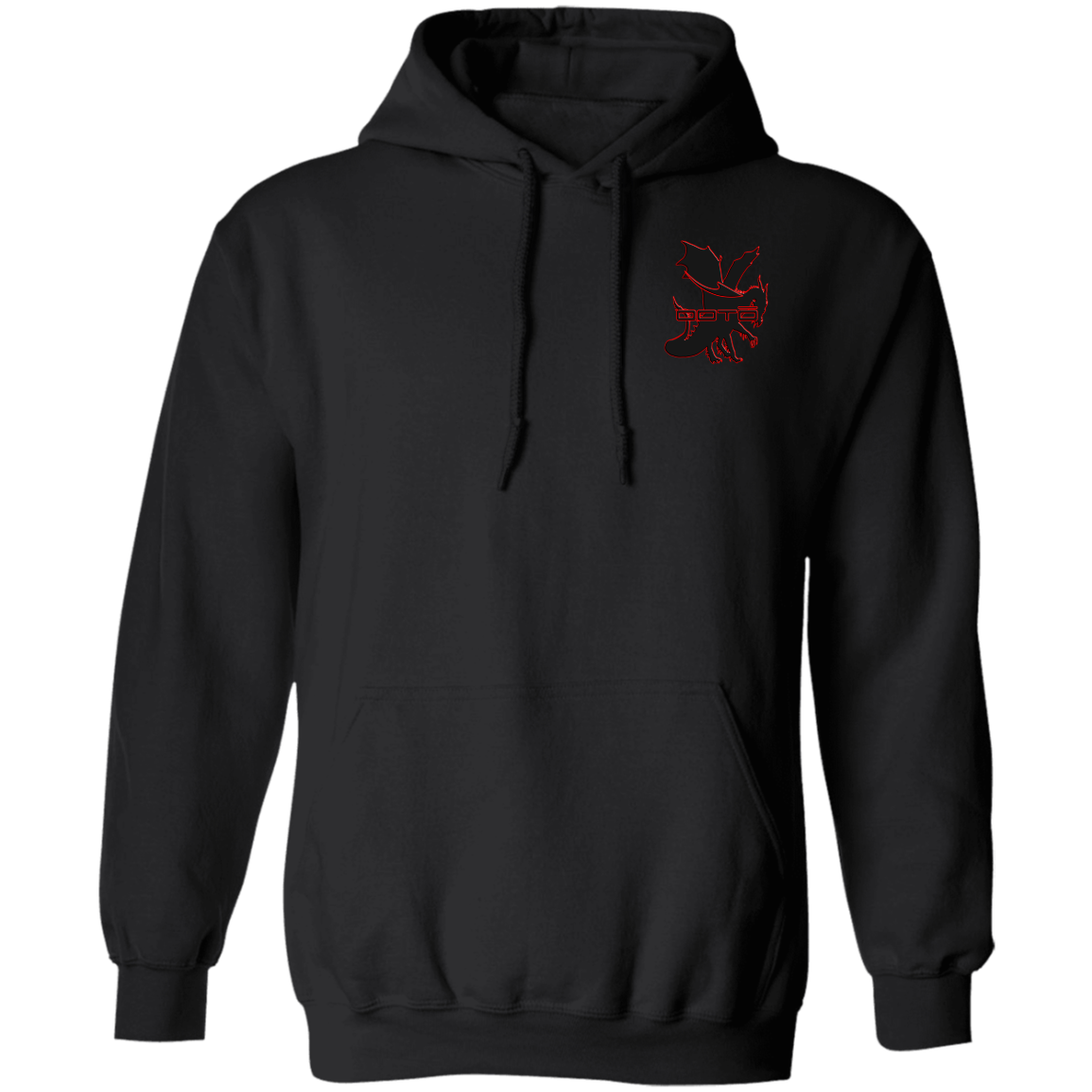 OOTO - DASH AND DRAGON - G185 Pullover Hoodie - 3 COLORS -