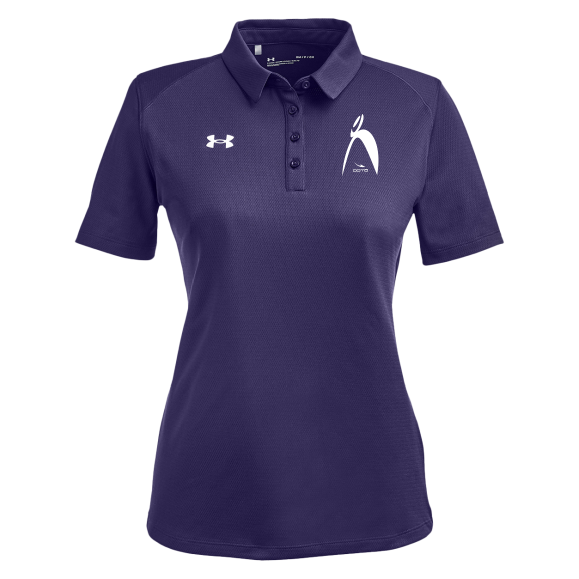 OOTO - BIG STEPPIN GLYPHIC - 1 WT 1370431 Under Armour Womens Tech Polo - 8 COLORS -