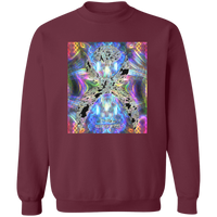 Thumbnail for OOTO - GLYPHIC EN HALTED PHASE PLASMATIC NEON - G180 Crewneck Pullover Sweatshirt - 10 COLORS -