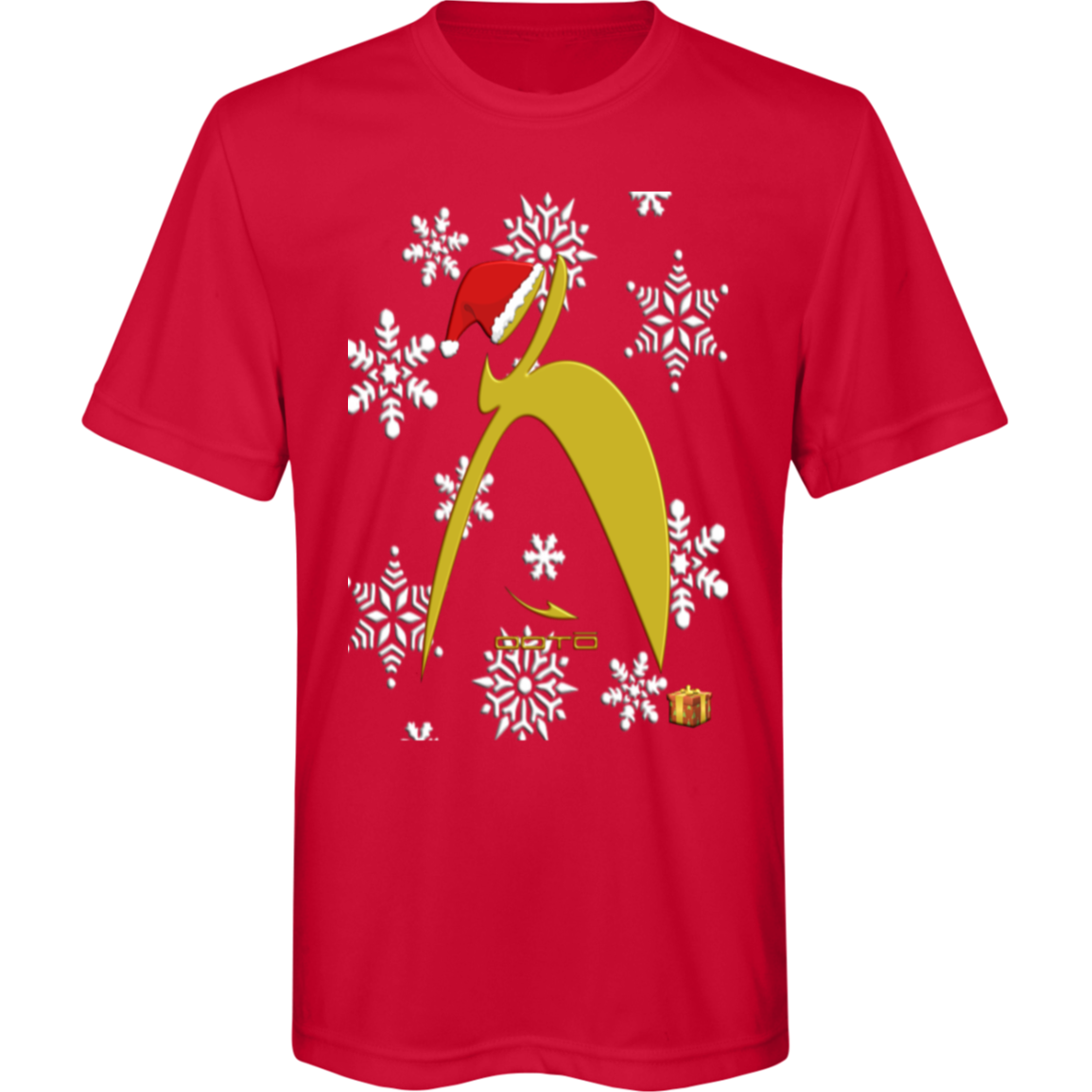 OOTO - BIG STEPPIN GLYPHIC SANTA - TT11Y Team 365 Kids Zone Tee - 6 COLORS -