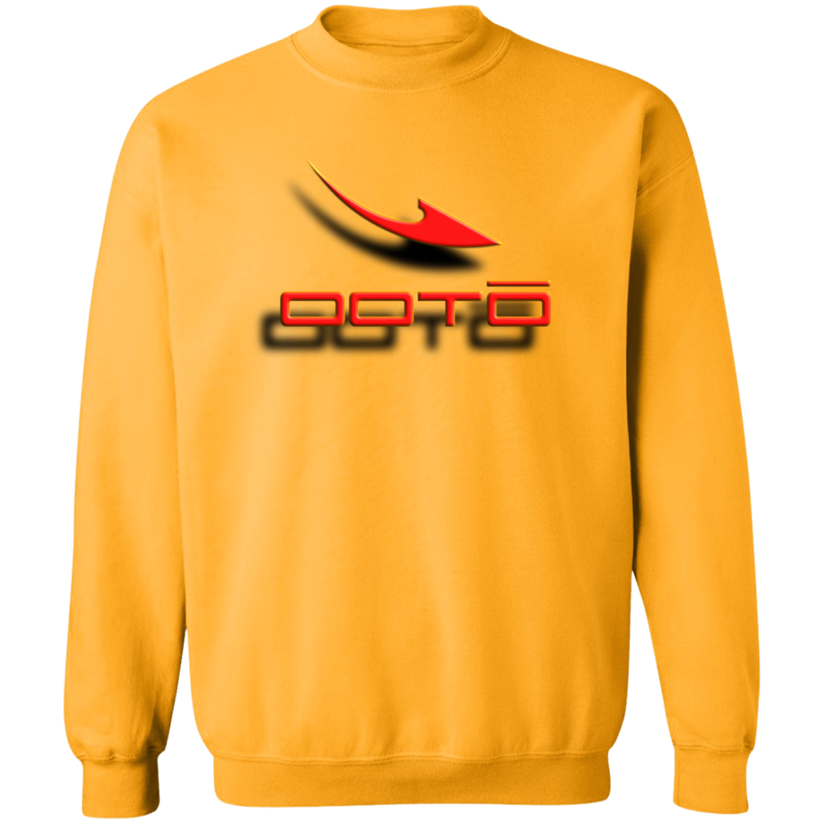 OOTO - DASH AND SHADOW 3D EFFECT - G180 Crewneck Pullover Sweatshirt - 10 COLORS -