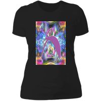 Thumbnail for GLYPHIC BIG STEPPIN OVER PLASMATIC NEON - NL3900 Ladies' Boyfriend T-Shirt - 10 COLORS -