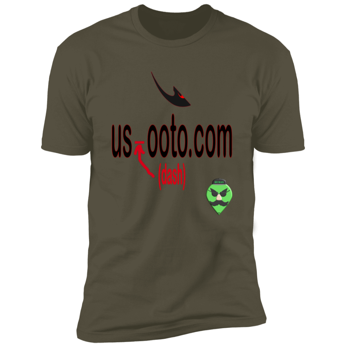 WEBSITE - us-ooto.com WITH AL - NL3600 Premium Short Sleeve T-Shirt - 12 COLORS -