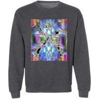 Thumbnail for OOTO - GLYPHIC EN HALTED PHASE PLASMATIC NEON - G180 Crewneck Pullover Sweatshirt - 10 COLORS -