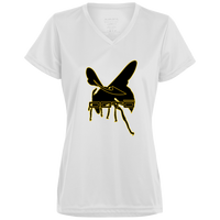 Thumbnail for DASH AND HORNET BLACK - 1790 Ladies’ Moisture-Wicking V-Neck Tee - 7 COLORS -