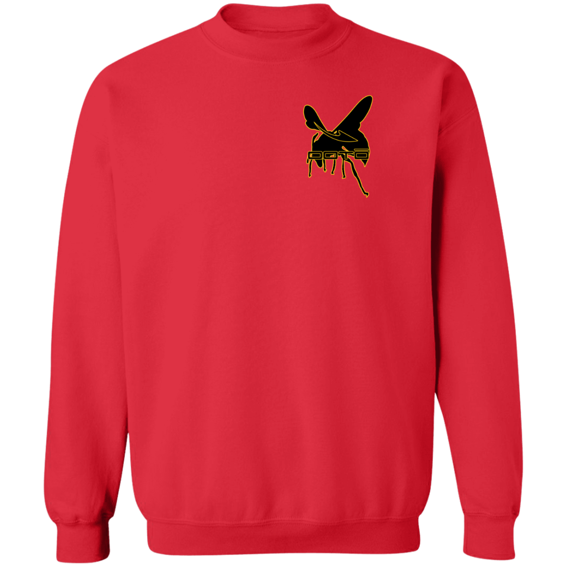 OOTO - DASH AND HORNET BLACK G180 Crewneck Pullover Sweatshirt - 7 COLORS -