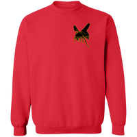 Thumbnail for OOTO - DASH AND HORNET BLACK G180 Crewneck Pullover Sweatshirt - 7 COLORS -