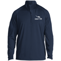 Thumbnail for OOTO - DASH EN WHITE - ST850 1/2 Zip Raglan Performance Pullover - 9 COLORS -