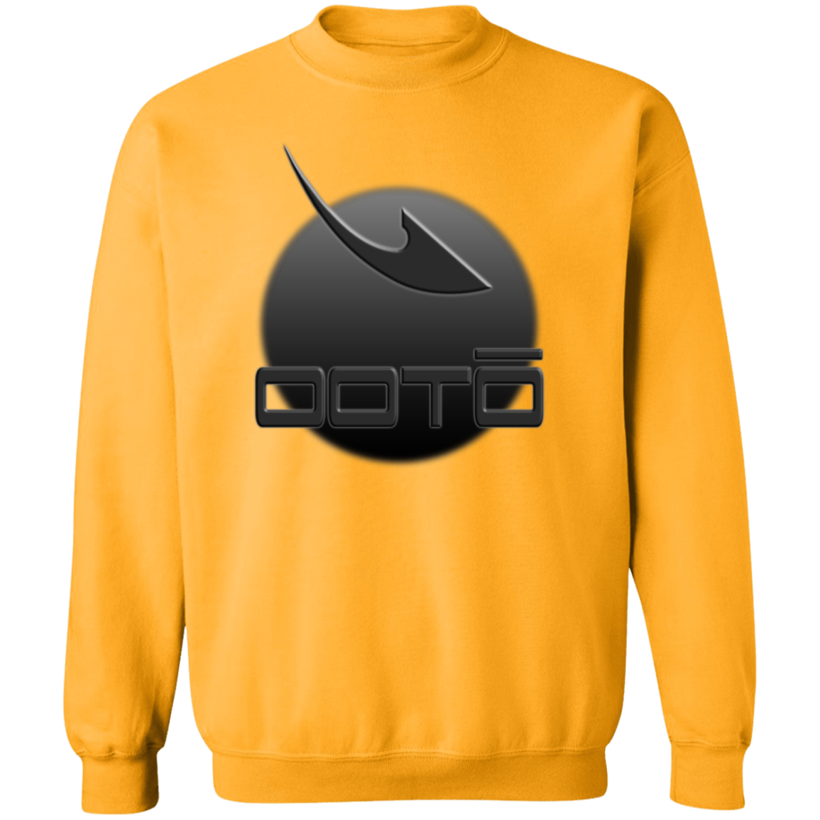 OOTO - DASH EN BLACK DARK MOON -  G180 Crewneck Pullover Sweatshirt - 13 COLORS -