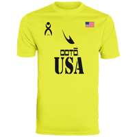 Thumbnail for OOTO - USA - BL - 790 Men's Moisture-Wicking Tee - 2 NEON COLORS -