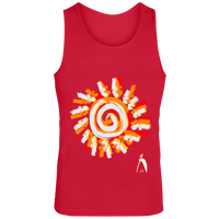 Thumbnail for PAINTED SUN WITH BIG STEPPIN GLYPHIC - CLOSEOUT - 703 Moisture-Wicking Training Tank - 5 COLORS -