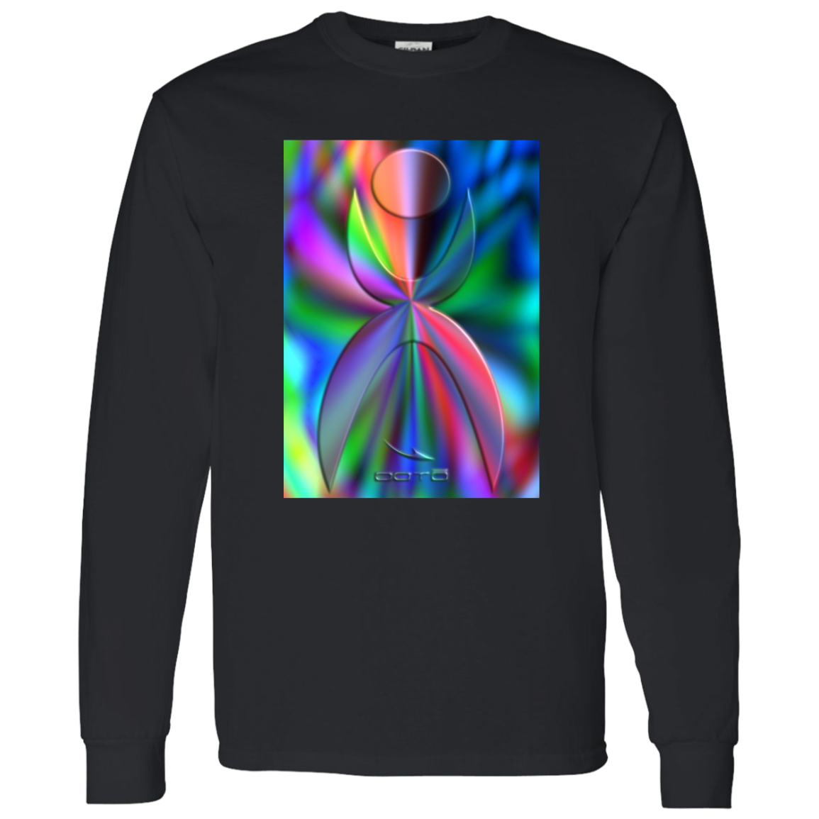 GLYPHIC EN GLASS PRISMATIC - G540 LS T-Shirt 5.3 oz. - 9 COLORS -