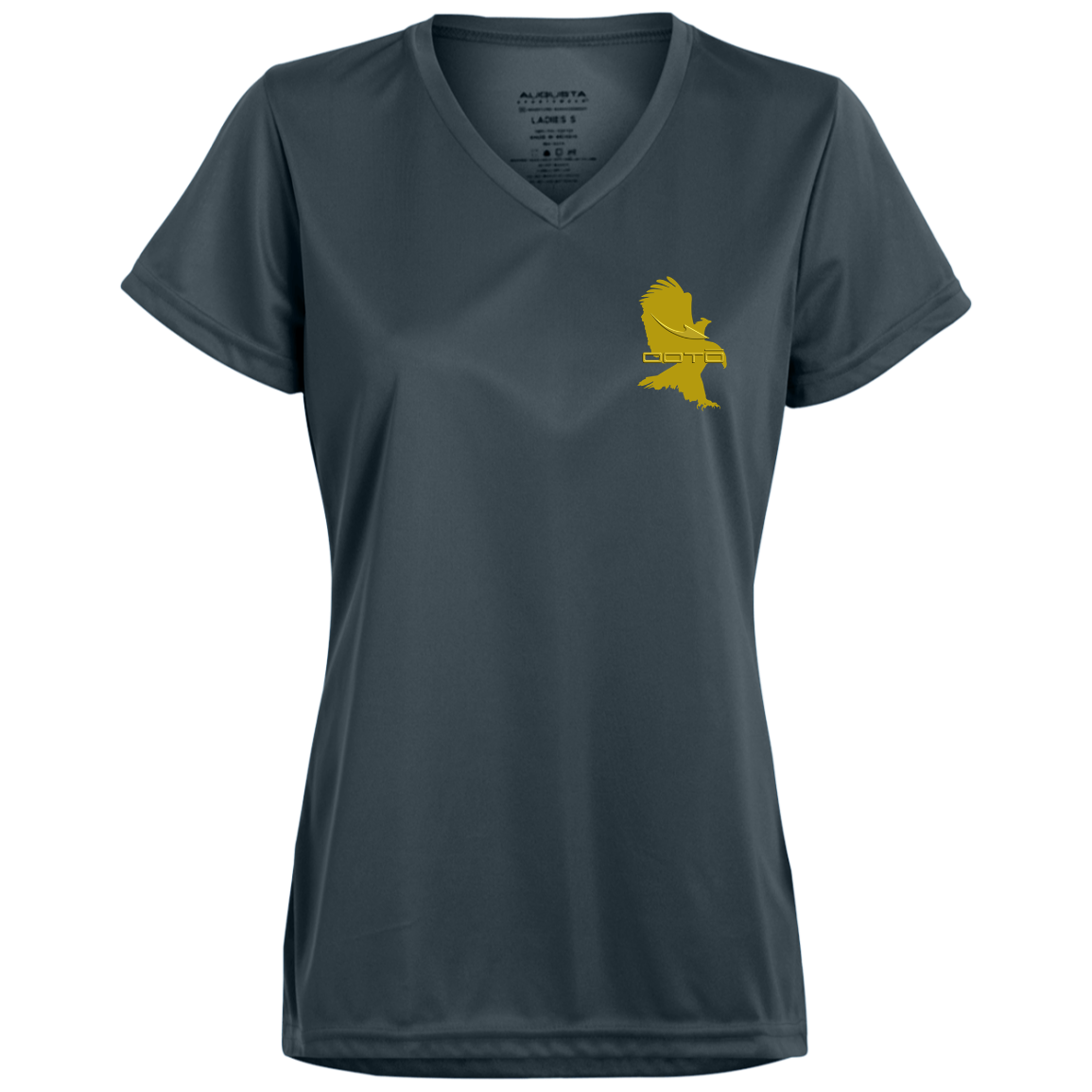 DASH AND EAGLE - 1790 Ladies’ Moisture-Wicking V-Neck Tee - 6 COLORS -