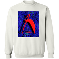 Thumbnail for OOTO - BIG STEPPIN GLYPHIC AND SHADOW 3D EFFECT EN PLASMATIVERSE - G180 Crewneck Pullover Sweatshirt - 2 COLORS -