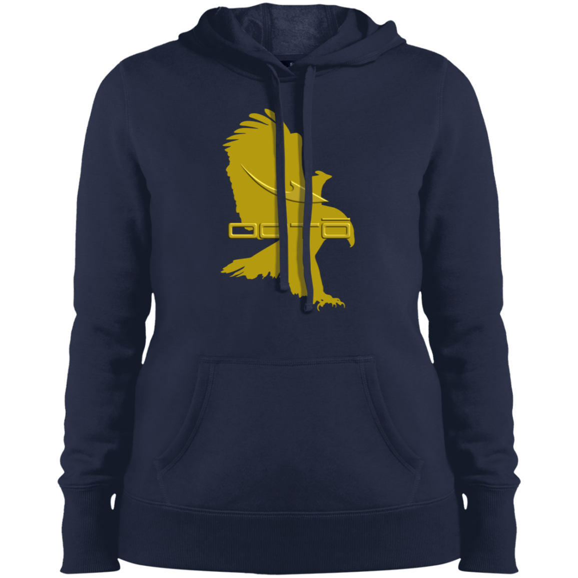 OOTO - DASH AND EAGLE - LST254 Ladies' Pullover Hooded Sweatshirt - 4 COLORS -