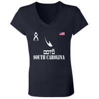 Thumbnail for OOTO - SOUTH CAROLINA - B6005 Ladies' Jersey V-Neck T-Shirt - 6 COLORS -