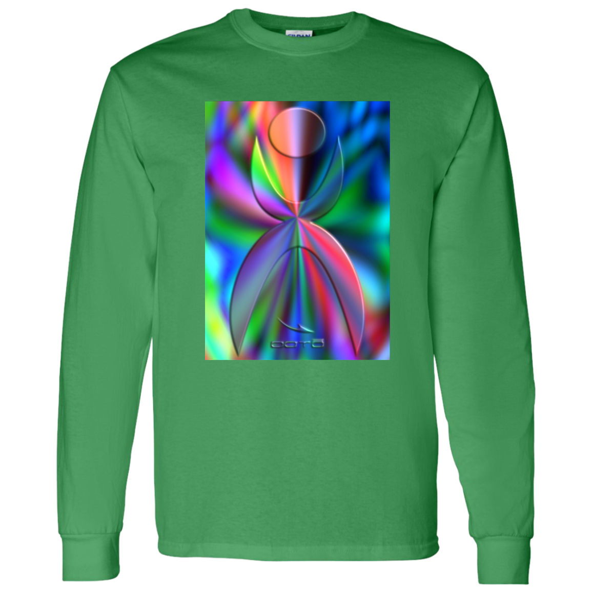 GLYPHIC EN GLASS PRISMATIC - G540 LS T-Shirt 5.3 oz. - 9 COLORS -