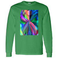 Thumbnail for GLYPHIC EN GLASS PRISMATIC - G540 LS T-Shirt 5.3 oz. - 9 COLORS -