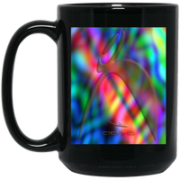 Thumbnail for GLYPHIC BIG STEPPIN EN GLASS PLASMATIC - BM15OZ 15 oz. Black Mug - 1 COLOR -