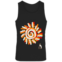 Thumbnail for PAINTED SUN WITH BIG STEPPIN GLYPHIC - CLOSEOUT - 703 Moisture-Wicking Training Tank - 5 COLORS -