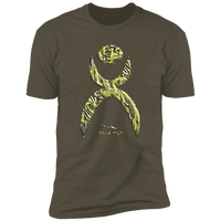 Thumbnail for GLYPHIC EN YELLOWED MESS HALTED PHASE - NL3600 Premium Short Sleeve T-Shirt - 7 COLORS -