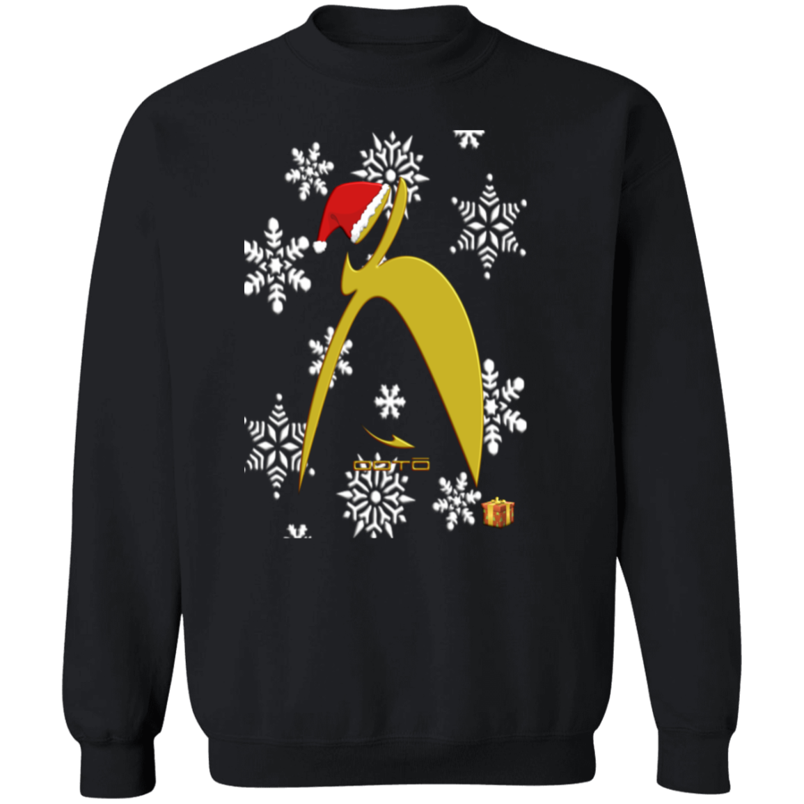 OOTO - BIG STEPPIN GLYPHIC SANTA - G180 Crewneck Pullover Sweatshirt - 3 COLORS -