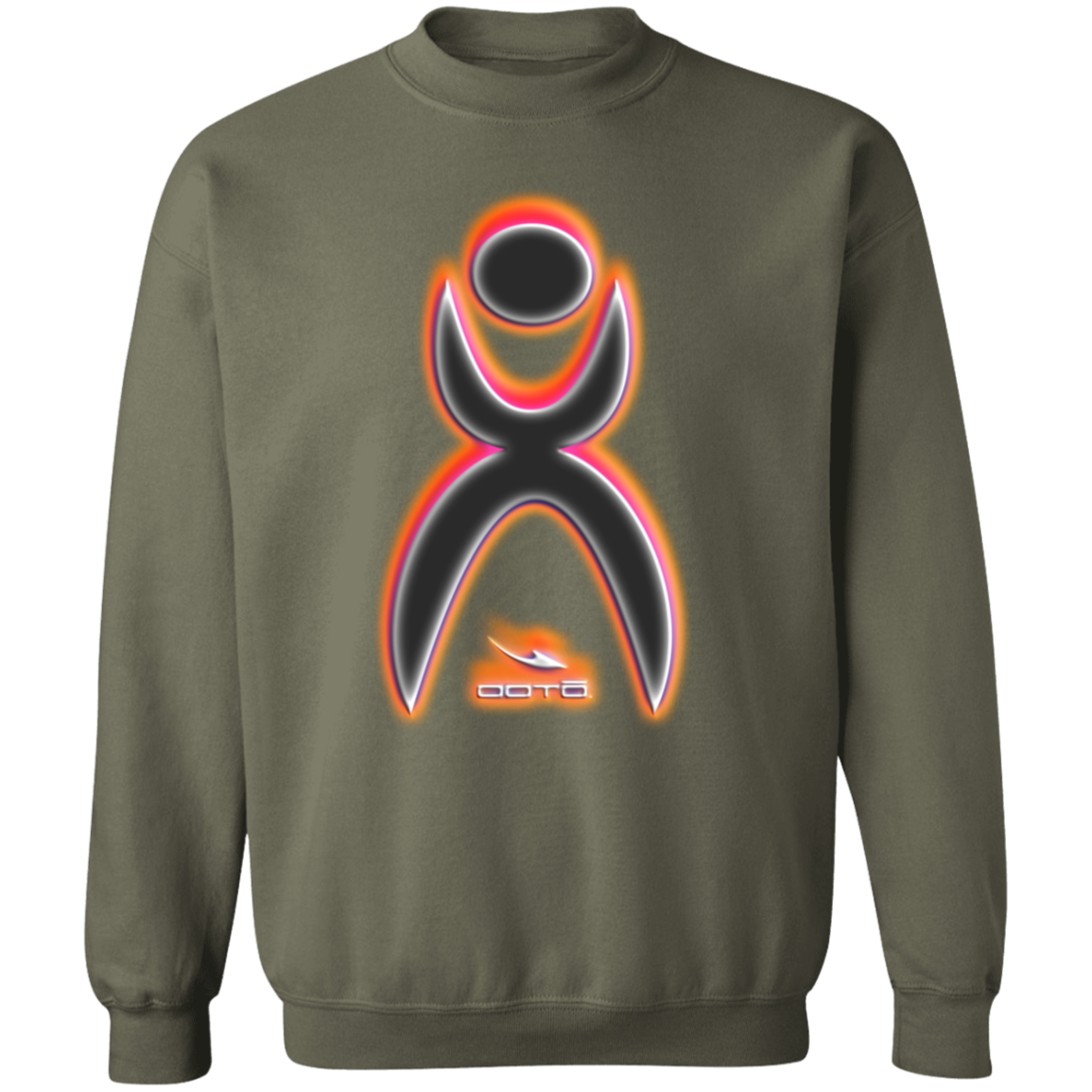 OOTO - GLYPHICA AUR - G180 Crewneck Pullover Sweatshirt - 7 COLORS -