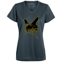 Thumbnail for DASH AND HORNET BLACK - 1790 Ladies’ Moisture-Wicking V-Neck Tee - 7 COLORS -