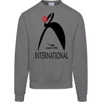 Thumbnail for OOTO - GLYPHIC BIG STEPPIN INTERNATIONAL - S600 Champion Mens Powerblend Crewneck Sweatshirt - 4 COLORS -