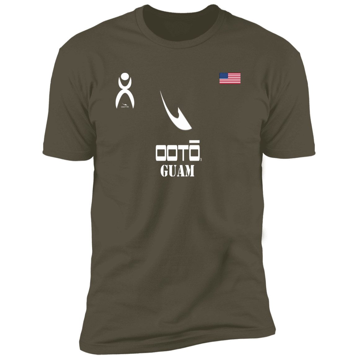 OOTO - T - GUAM - NL3600 Premium Short Sleeve T-Shirt - 9 COLORS -