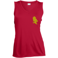 Thumbnail for DASH AND EAGLE - LST352 Ladies' Sleeveless V-Neck Performance Tee - 3 COLORS -