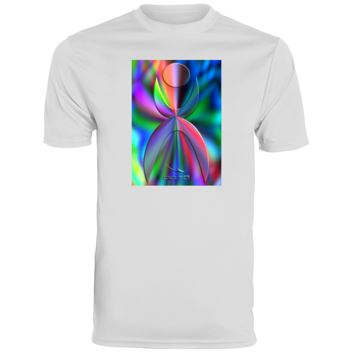 OOTO - GLYPHIC EN GLASS PRISMATIC - 791 Youth Moisture-Wicking Tee - 7 COLORS -