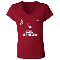 Thumbnail for OOTO - NEW MEXICO - B6005 Ladies' Jersey V-Neck T-Shirt - 6 COLORS -