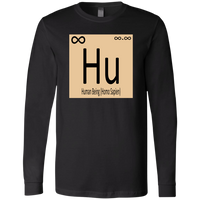 Thumbnail for The Human Element - (One Race Human) - 3501 Men's Jersey LS T-Shirt - 1 COLOR -