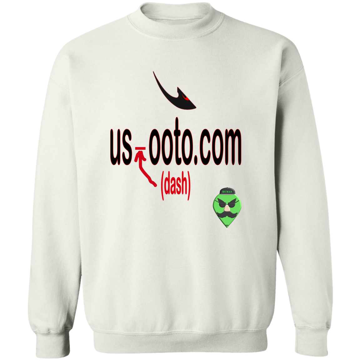 WEBSITE - us-ooto.com WITH AL - G180 Crewneck Pullover Sweatshirt - 9 COLORS -