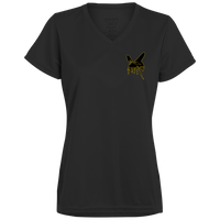 Thumbnail for DASH AND HORNET BLACK - 1790 Ladies’ Moisture-Wicking V-Neck Tee - 7 COLORS -