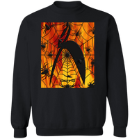 Thumbnail for OOTO - LURKERS MEET BIG STEPPIN GLYPHIC - G180 Crewneck Pullover Sweatshirt - 1 COLOR -