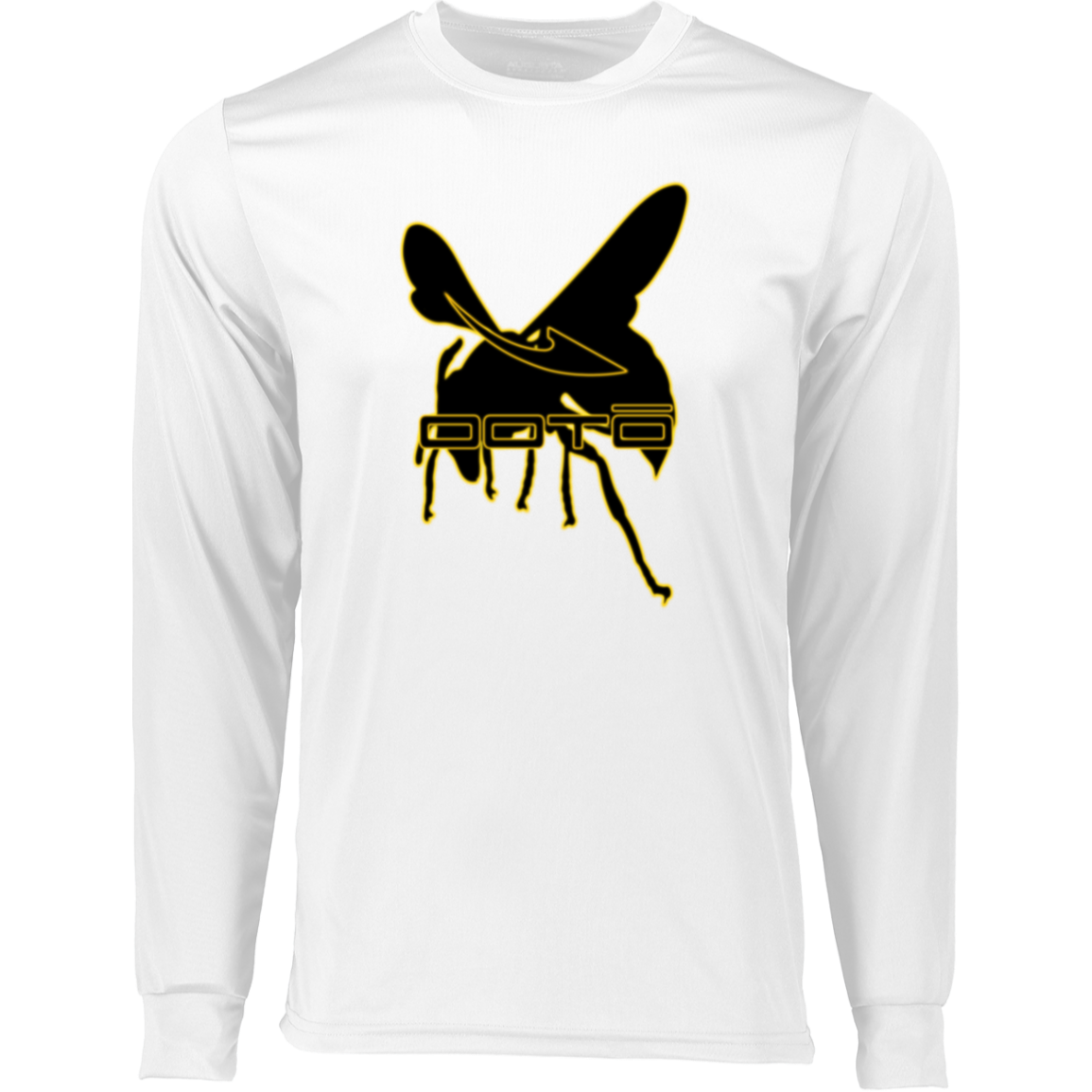 DASH AND HORNET BLACK - 788 Long Sleeve Moisture-Wicking Tee - 6 COLORS -