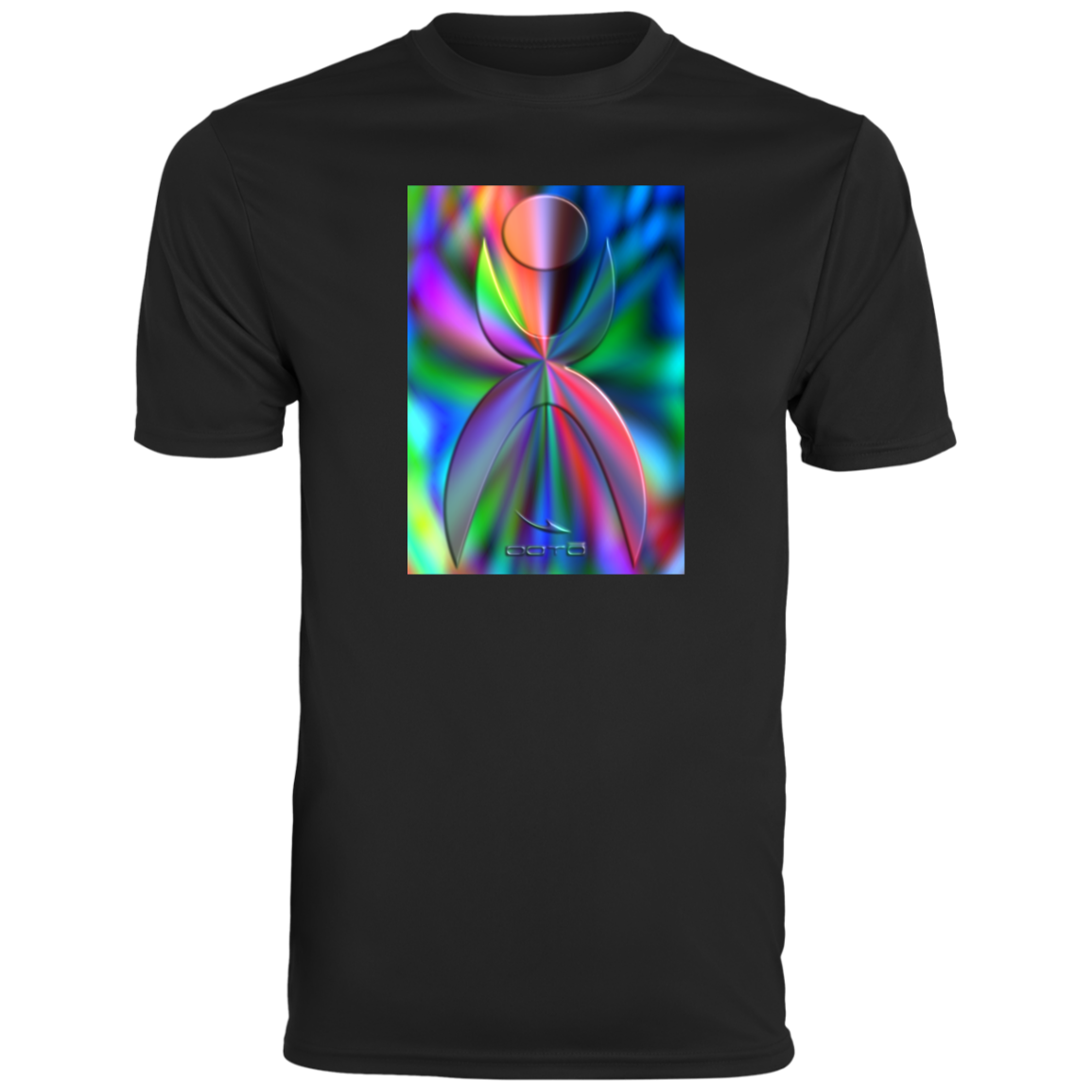 OOTO - GLYPHIC EN GLASS PRISMATIC - 791 Youth Moisture-Wicking Tee - 7 COLORS -