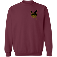 Thumbnail for OOTO - DASH AND HORNET BLACK G180 Crewneck Pullover Sweatshirt - 7 COLORS -