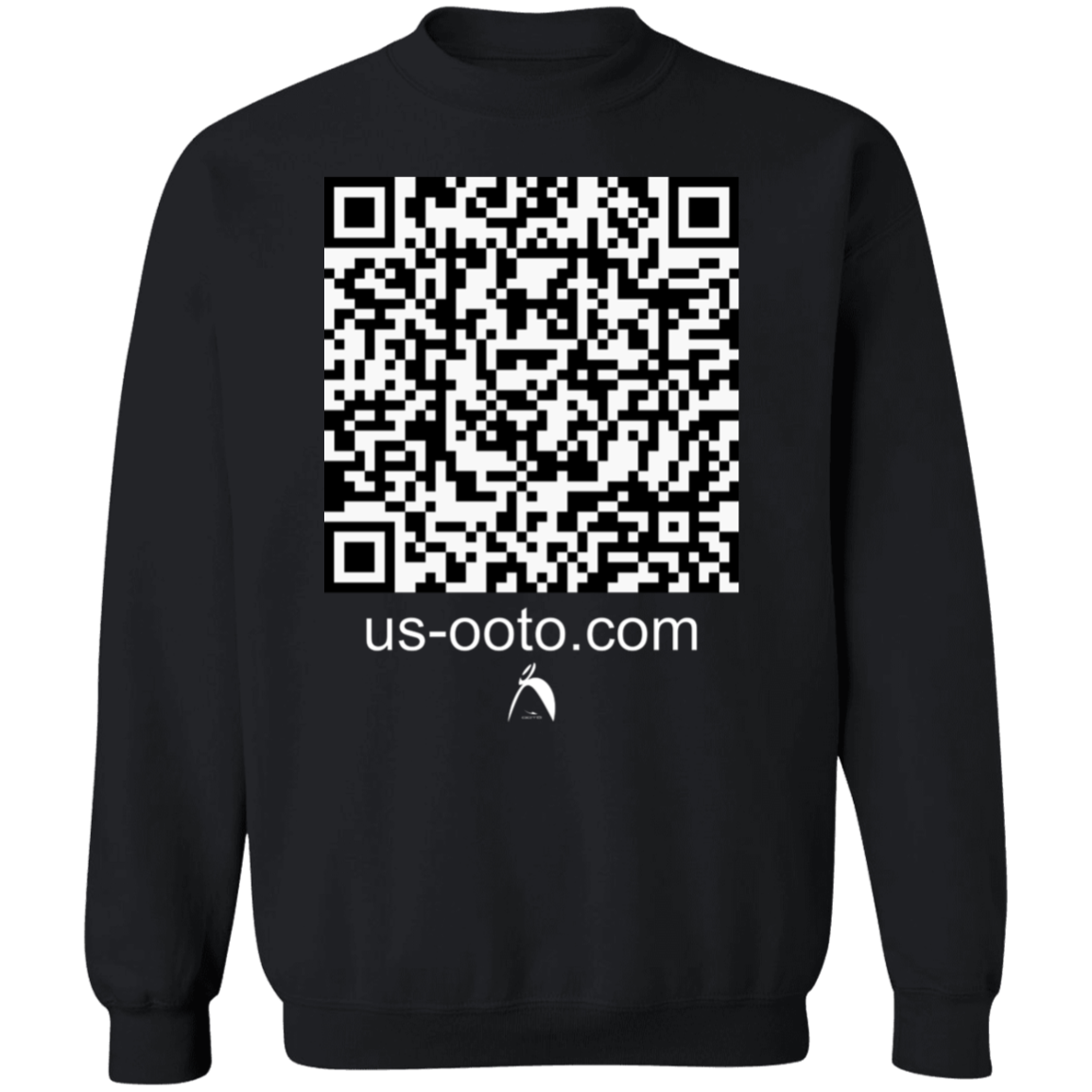 OOTO - QR CODE - us-ooto.com - G180 Crewneck Pullover Sweatshirt - 10 COLORS -