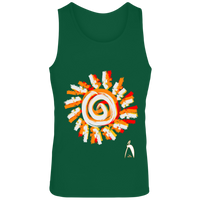 Thumbnail for PAINTED SUN WITH BIG STEPPIN GLYPHIC - CLOSEOUT - 703 Moisture-Wicking Training Tank - 5 COLORS -