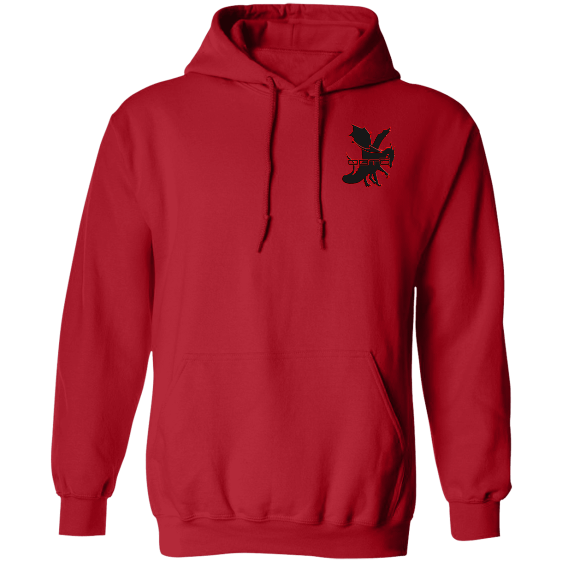 OOTO - DASH AND DRAGON - G185 Pullover Hoodie - 3 COLORS -