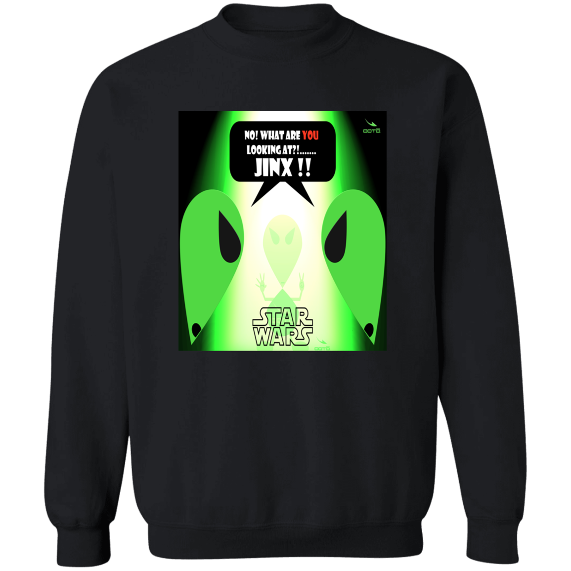 OOTO - AL IN STAR WARS? AL BEAM DOWN - G180 Crewneck Pullover Sweatshirt - 6 COLORS -