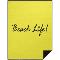 Thumbnail for OOTO - BEACH LIFE WITH GLYPHIC EN BK/RD - PBL Premium Picnic Blanket 60