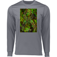 Thumbnail for D4 GLYPHIC EN GLASS - 788 Long Sleeve Moisture-Wicking Tee - 3 COLORS -