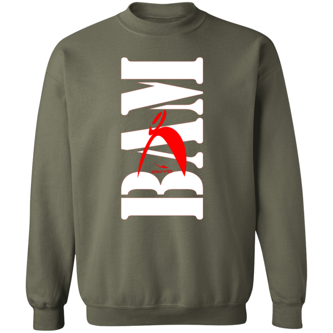 OOTO - BAM TM - G180 Crewneck Pullover Sweatshirt - 8 COLORS -