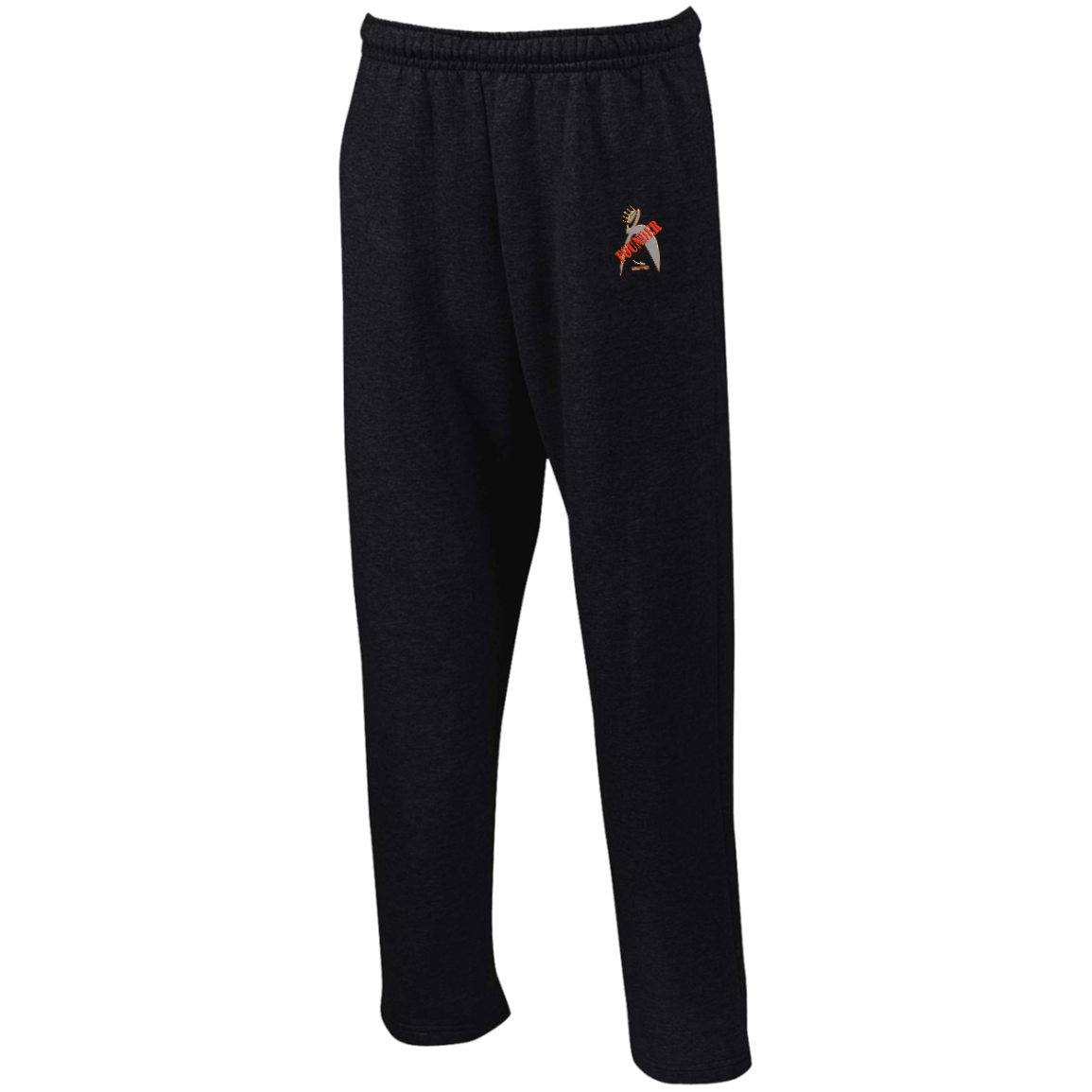 ITEM 21.) FOUNDER - CROWNED BIG STEPPIN GLYPHIC - 974MP Open Bottom Sweatpants with Pockets - Men S THRU 2XL - 1 COLOR -