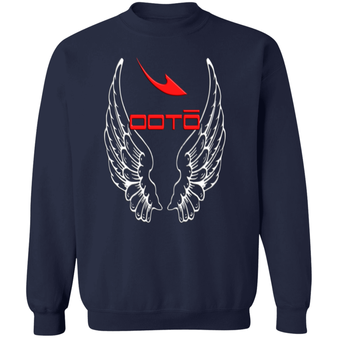 OOTO - WINGED BSG - G180 Crewneck Pullover Sweatshirt - 7 COLORS -